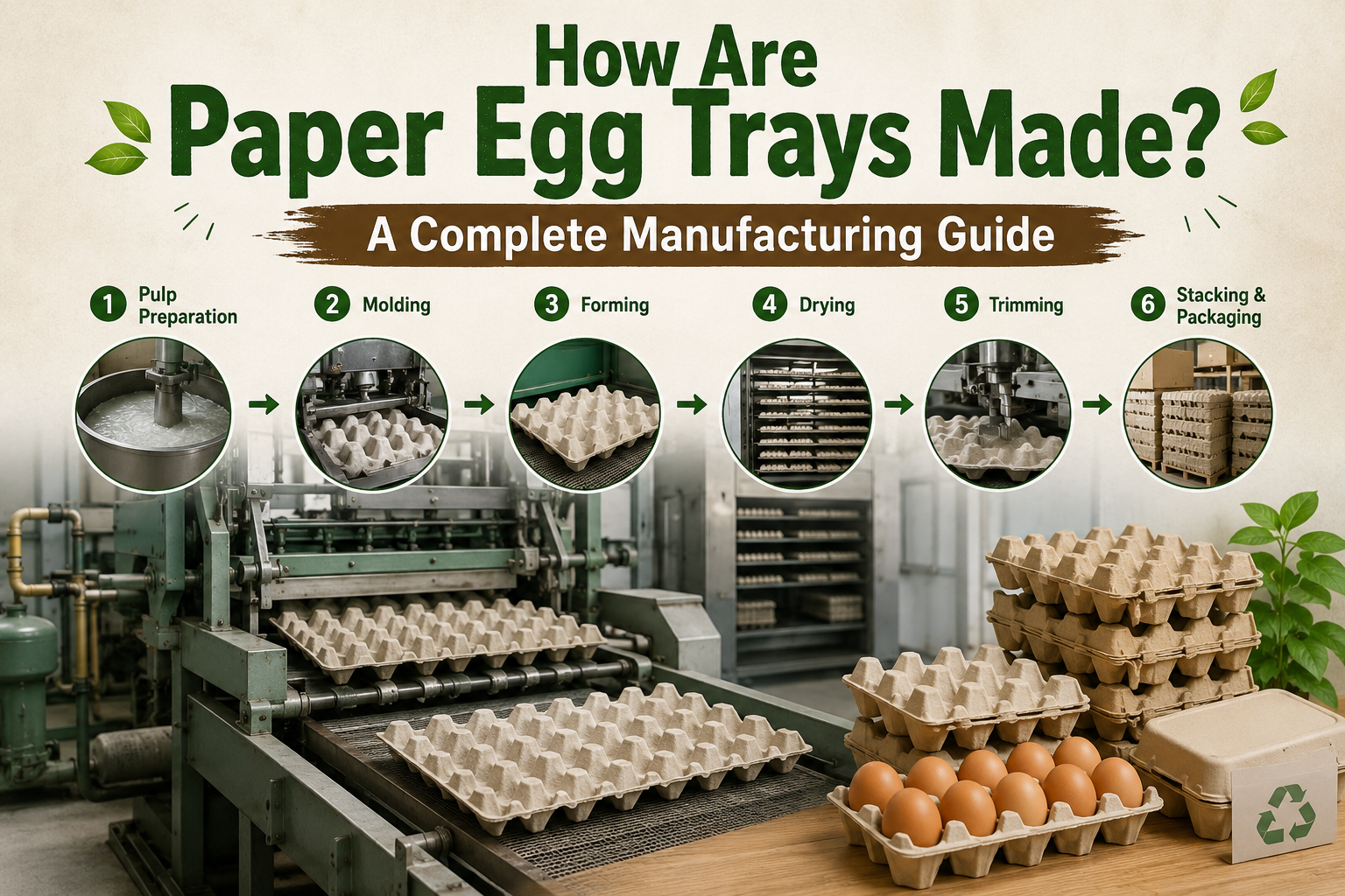 How Are Paper Egg Trays Made? A Complete Manufacturing Guide